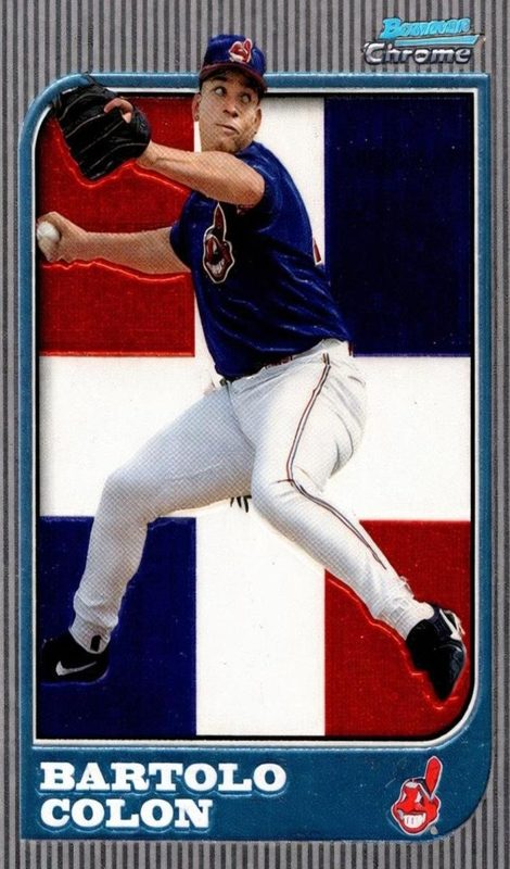 Bartolo Colon, 1997 Bowman Chrome Baseball