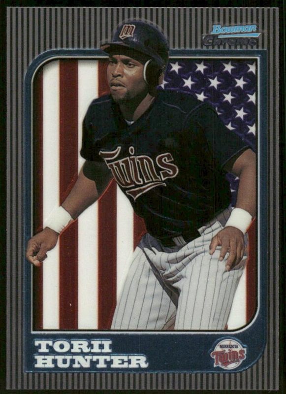 Torii Hunter, 1997 Bowman Chrome Baseball