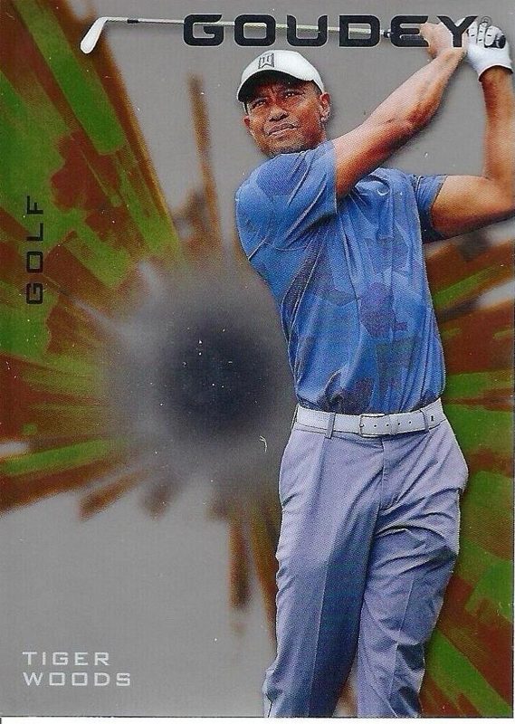 Tiger Woods, 2021 Upper Deck Goodwin Champions