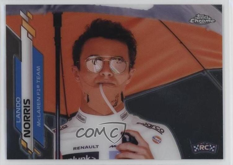 Lando Norris, 2020 Topps Chrome F1 Racing