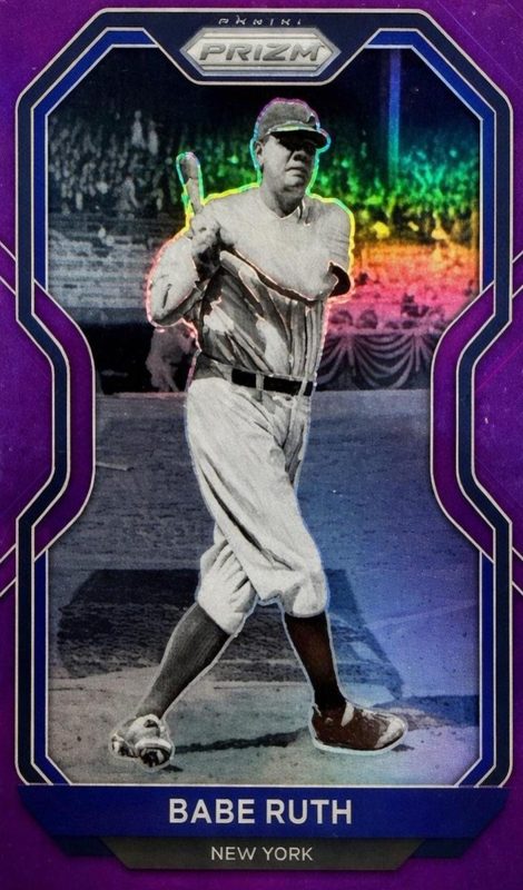 Babe Ruth, 2021 Panini Prizm Baseball