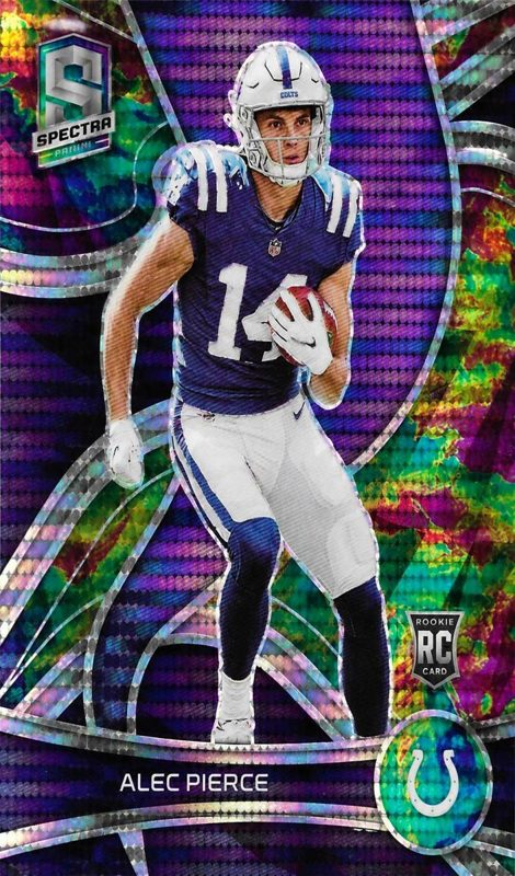 Alec Pierce, 2022 Panini Spectra Football
