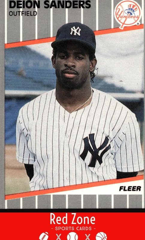 Deion Sanders, 1989 Fleer Update Baseball