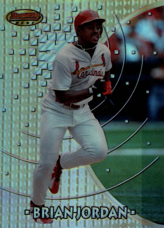 Brian Jordan, 1997 Bowman's Best Baseball