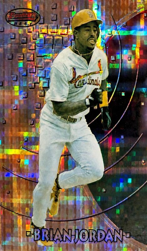 Brian Jordan, 1997 Bowman's Best Baseball