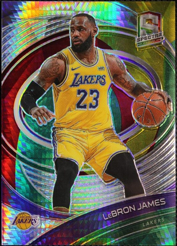 LeBron James, 2020 Panini Spectra Basketball