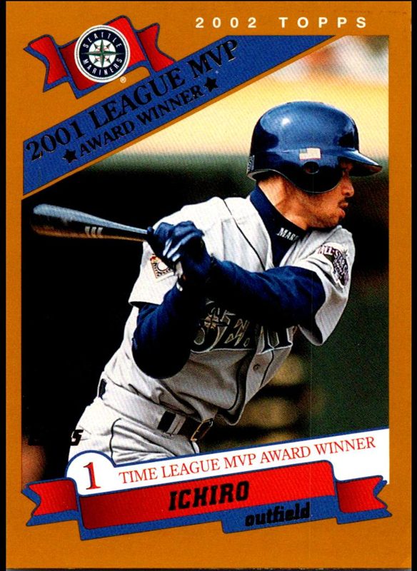 Ichiro, 2002 Topps Baseball