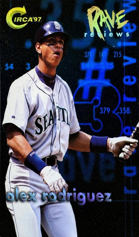 Alex Rodriguez, 1997 Circa Baseball