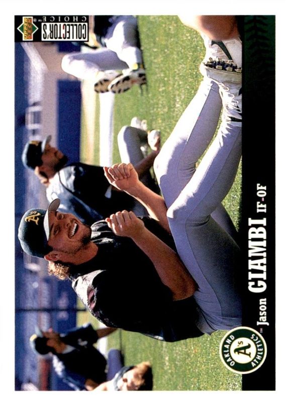 Jason Giambi, 1997 Collector's Choice Baseball