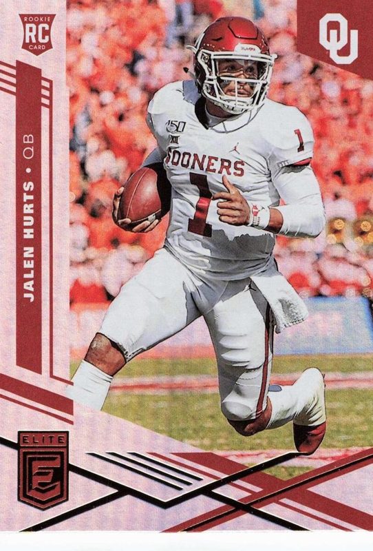 Jalen Hurts, 2020 Panini Chronicles Draft Picks Football