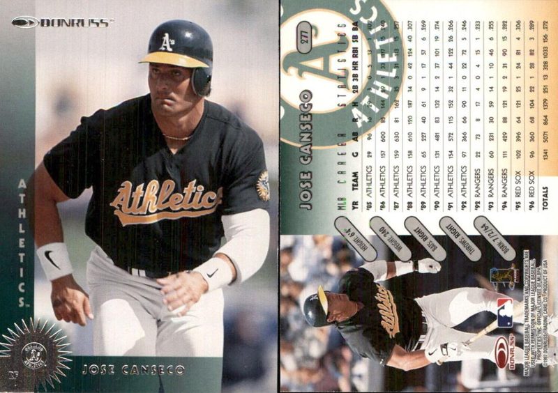 Jose Canseco, 1997 Donruss Baseball