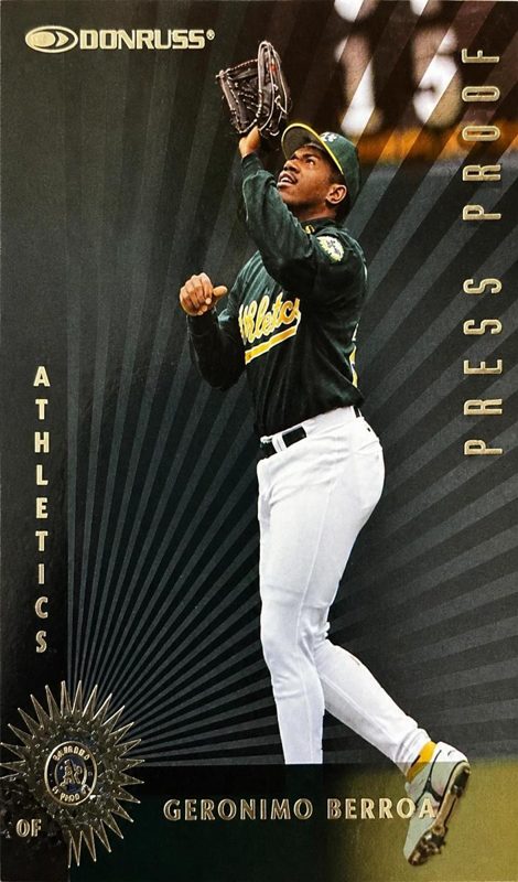 Geronimo Berroa, 1997 Donruss Baseball