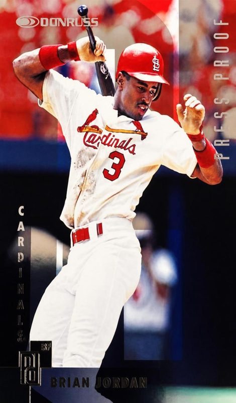 Brian Jordan, 1997 Donruss Baseball