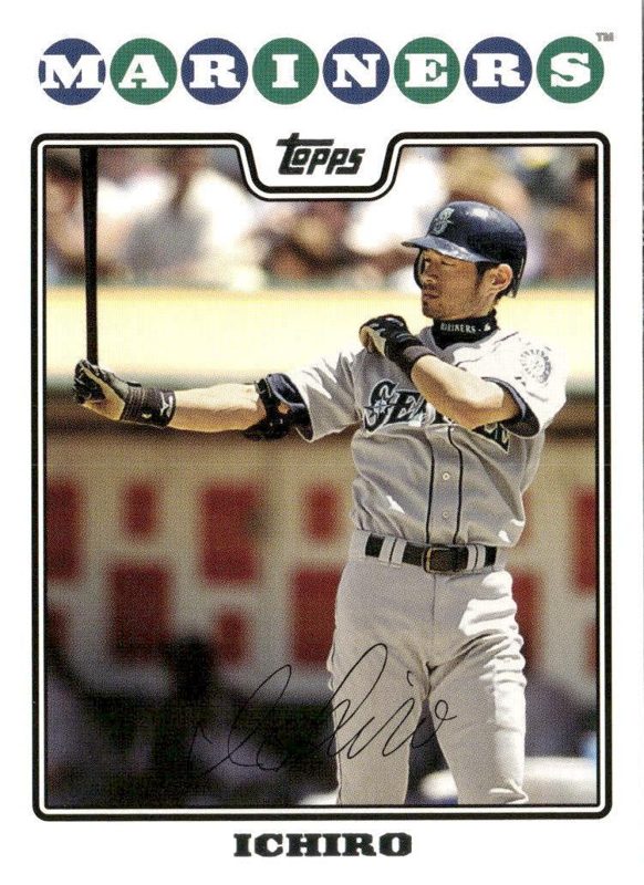 Ichiro, 2008 Topps Baseball