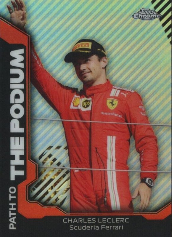 Charles Leclerc, 2021 Topps Chrome F1 Racing