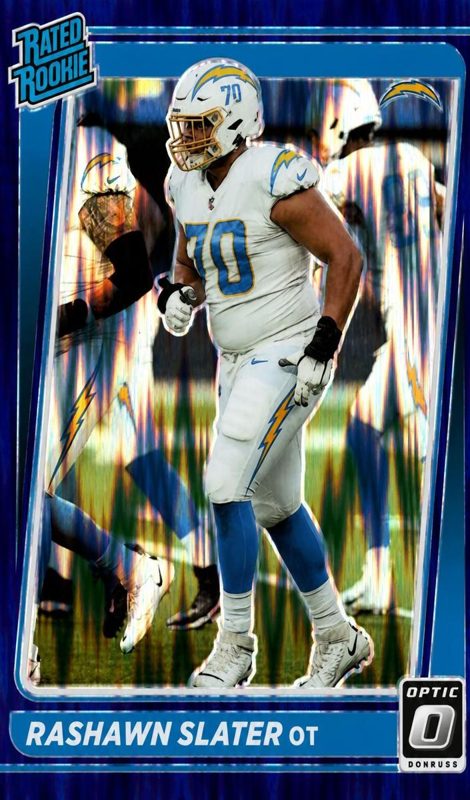 Rashawn Slater, 2021 Donruss Optic Football