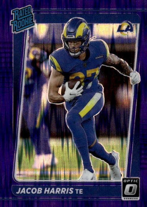 Jacob Harris, 2021 Donruss Optic Football