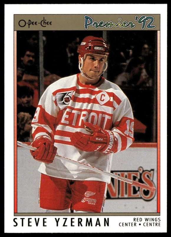 Steve Yzerman, 1991 O-Pee-Chee Premier Hockey