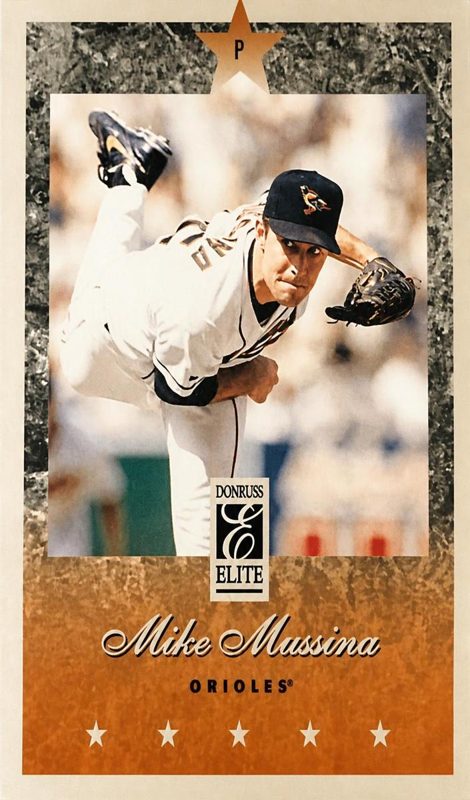 Mike Mussina, 1997 Donruss Elite Baseball