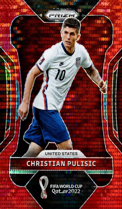 Christian Pulisic, 2022 Panini Prizm FIFA World Cup Qatar Soccer
