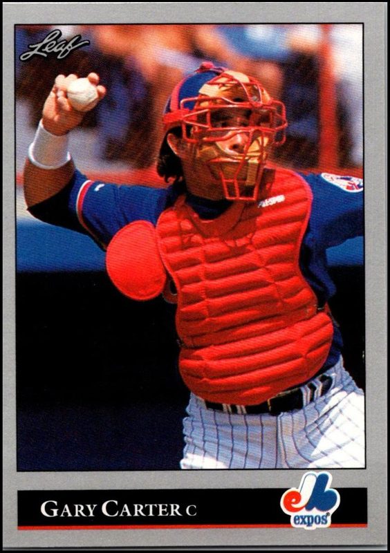 Gary Carter, 1992 Leaf Baseball