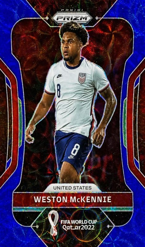 Weston McKennie, 2022 Panini Prizm FIFA World Cup Qatar Soccer
