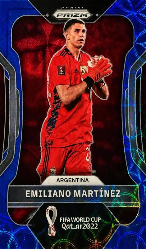 Emiliano Martinez, 2022 Panini Prizm FIFA World Cup Qatar Soccer