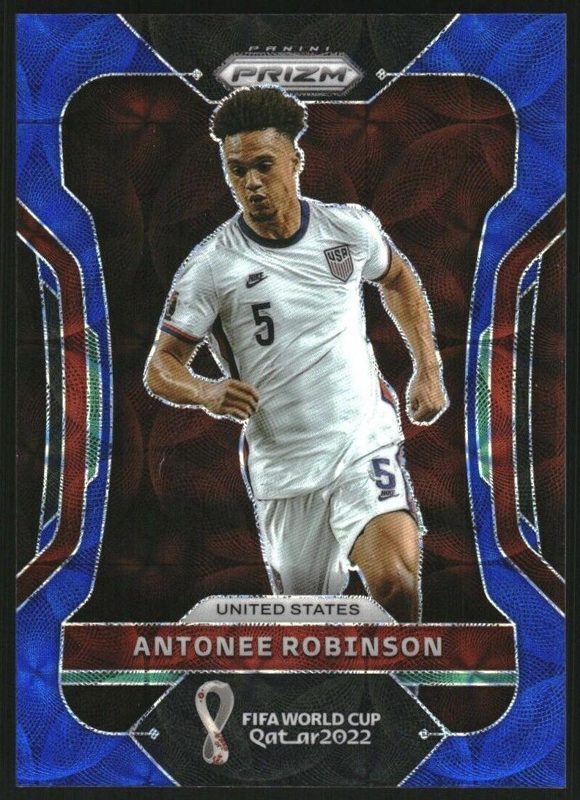 Antonee Robinson, 2022 Panini Prizm FIFA World Cup Qatar Soccer