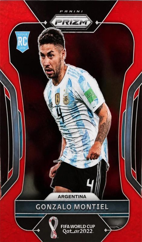 Gonzalo Montiel, 2022 Panini Prizm FIFA World Cup Qatar Soccer
