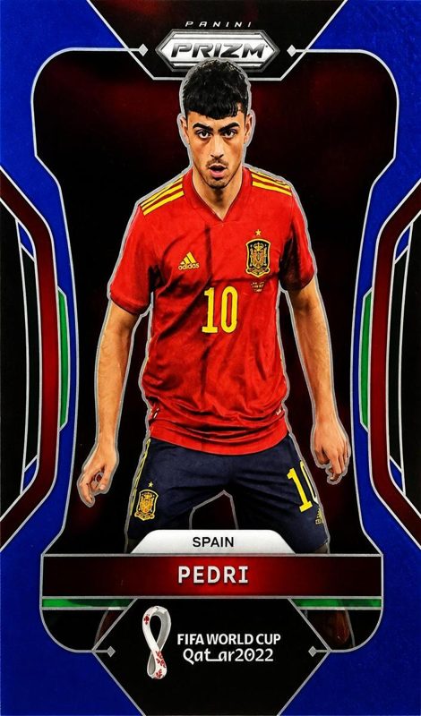 Pedri, 2022 Panini Prizm FIFA World Cup Qatar Soccer