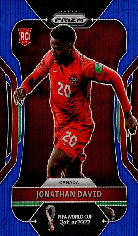 Jonathan David, 2022 Panini Prizm FIFA World Cup Qatar Soccer