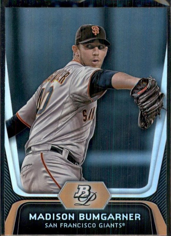 Madison Bumgarner, 2012 Bowman Platinum Baseball