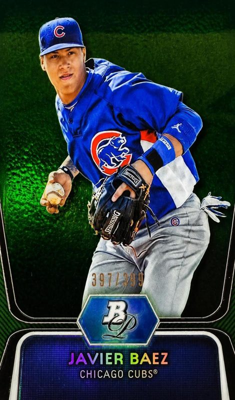 Javier Baez, 2012 Bowman Platinum Baseball