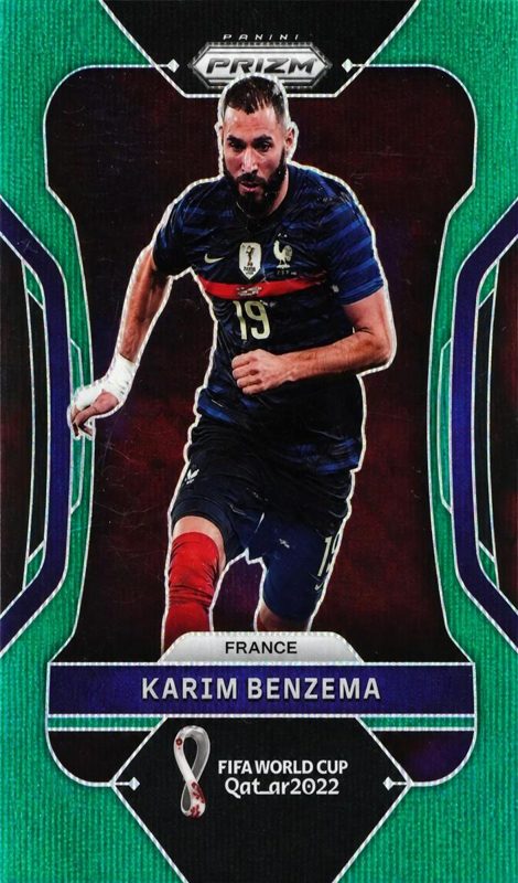 Karim Benzema, 2022 Panini Prizm FIFA World Cup Qatar Soccer