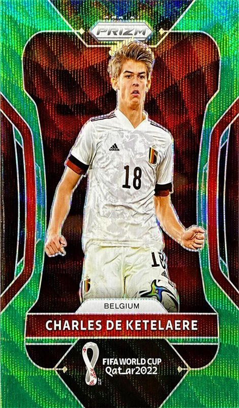 Charles De Ketelaere, 2022 Panini Prizm FIFA World Cup Qatar Soccer