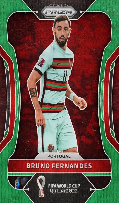 Bruno Fernandes, 2022 Panini Prizm FIFA World Cup Qatar Soccer