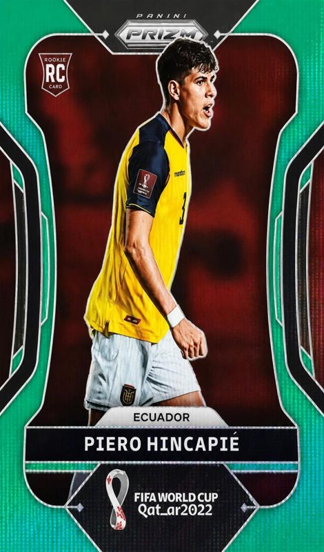 Piero Hincapie, 2022 Panini Prizm FIFA World Cup Qatar Soccer