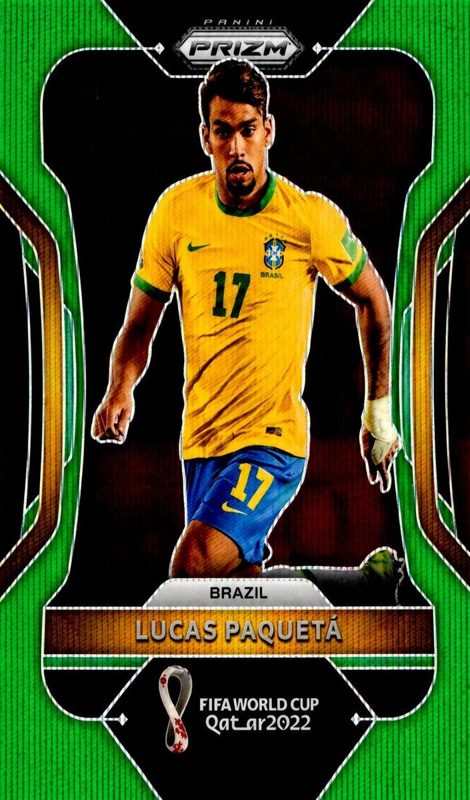 Lucas Paqueta, 2022 Panini Prizm FIFA World Cup Qatar Soccer