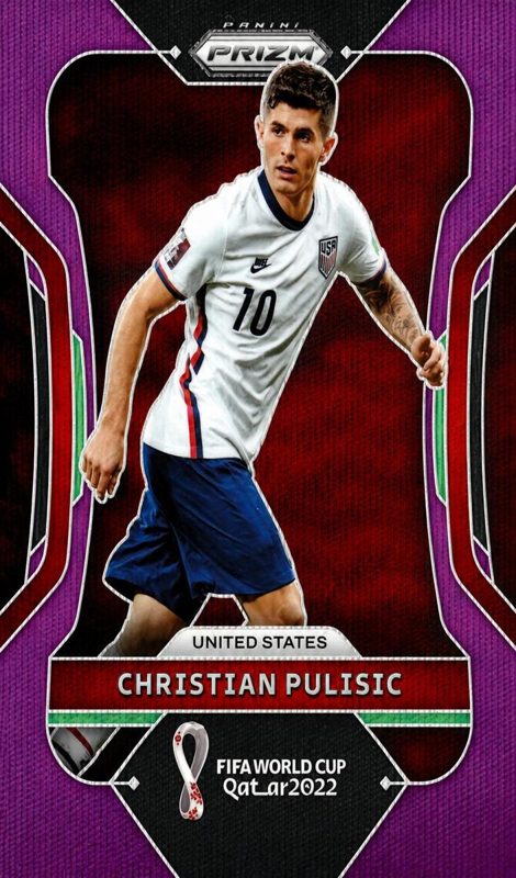 Christian Pulisic, 2022 Panini Prizm FIFA World Cup Qatar Soccer