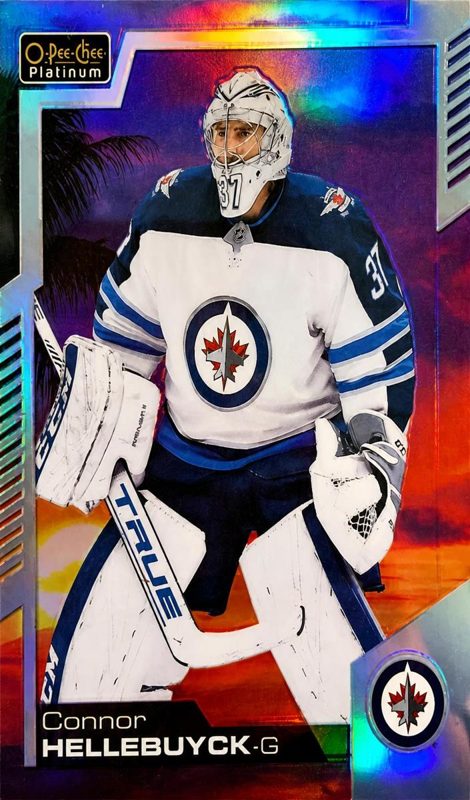 Connor Hellebuyck, 2020 O-Pee-Chee Platinum Hockey