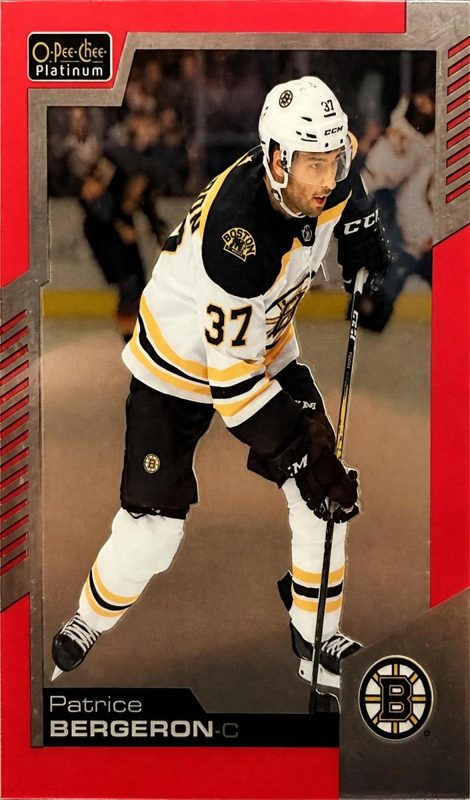 Patrice Bergeron, 2020 O-Pee-Chee Platinum Hockey