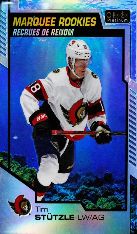 Tim Stutzle, 2020 O-Pee-Chee Platinum Hockey