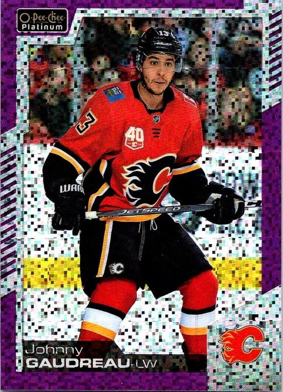 Johnny Gaudreau, 2020 O-Pee-Chee Platinum Hockey