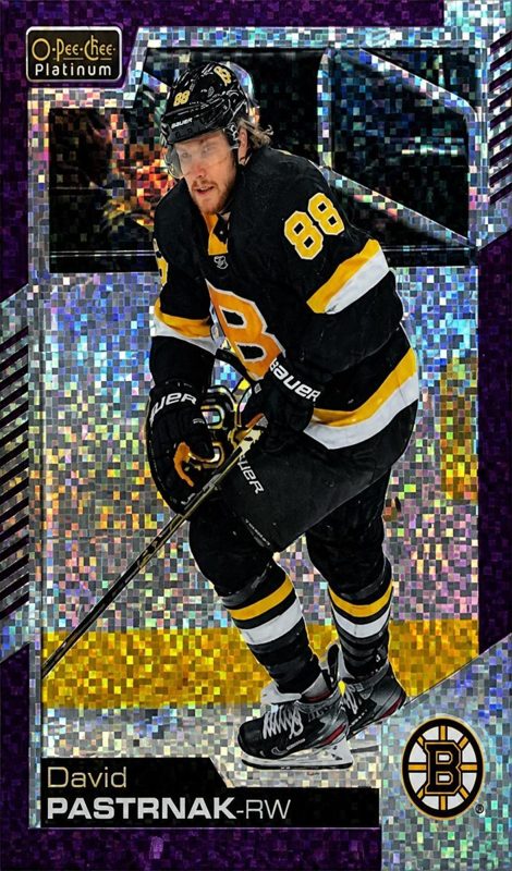 David Pastrnak, 2020 O-Pee-Chee Platinum Hockey