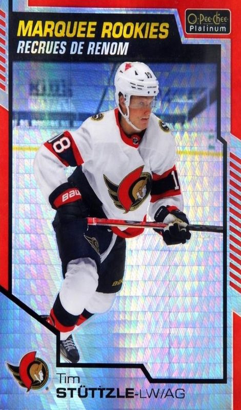 Tim Stutzle, 2020 O-Pee-Chee Platinum Hockey
