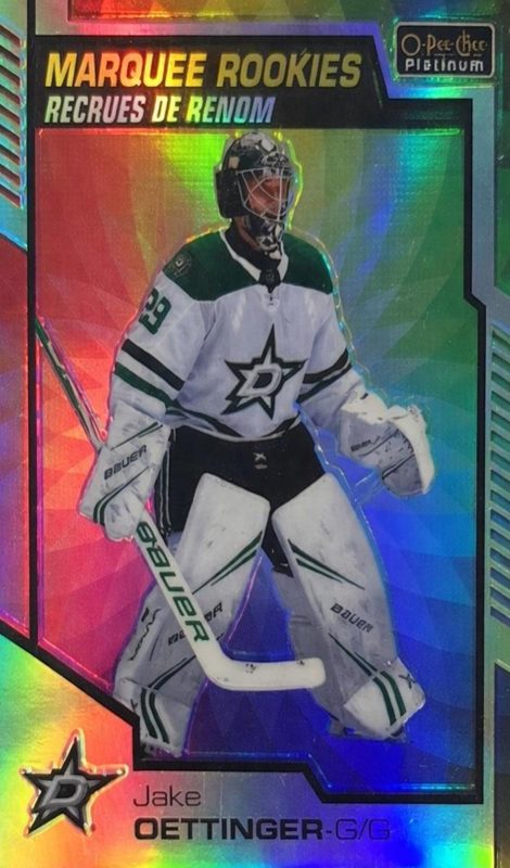 Jake Oettinger, 2020 O-Pee-Chee Platinum Hockey