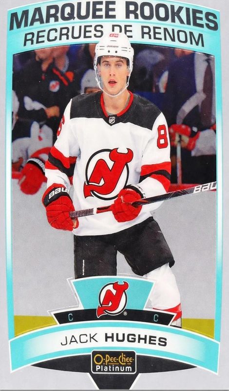 Jack Hughes, 2019 O-Pee-Chee Platinum Hockey