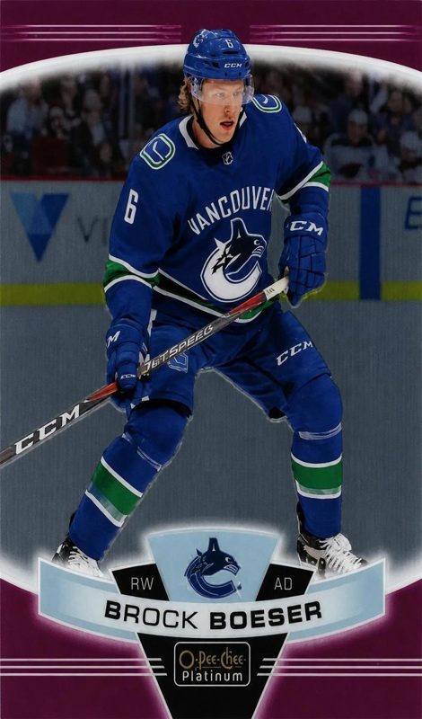 Brock Boeser, 2019 O-Pee-Chee Platinum Hockey