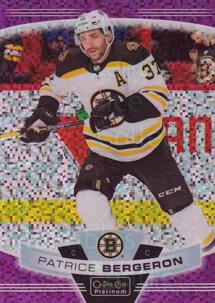 Patrice Bergeron, 2019 O-Pee-Chee Platinum Hockey