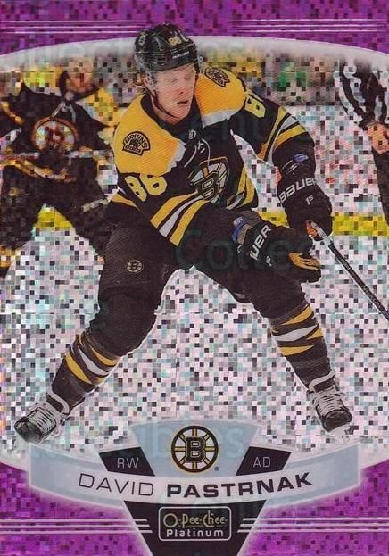 David Pastrnak, 2019 O-Pee-Chee Platinum Hockey